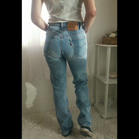 Levi's Denim - RARE Vintage high waisted Levis w/ orange tag